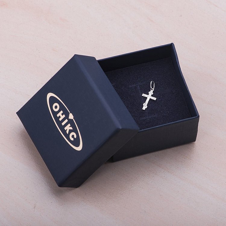 Дитячий православний хрестик 131540 від ювелірного магазину Онікс - 2