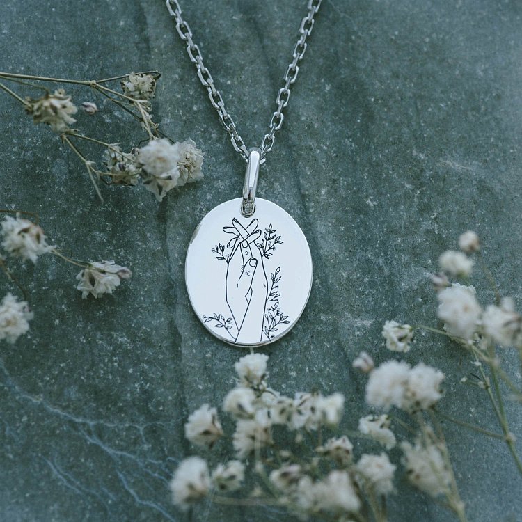 Срібний кулон "Особливий зв'язок" 133045св від ювелірного магазину Онікс - 7