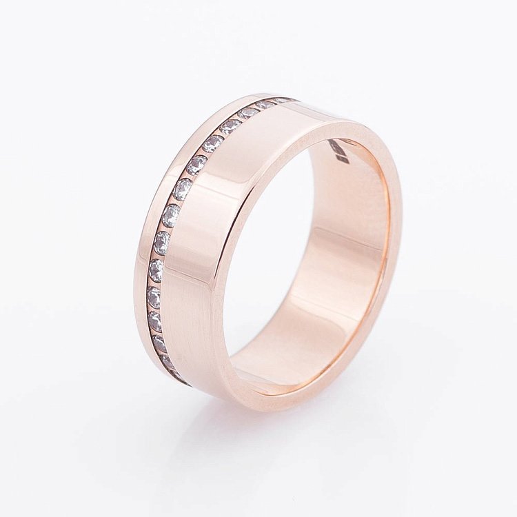 Обручальное кольцо (фианиты) обр000230обр000231 от ювелирного магазина Оникс