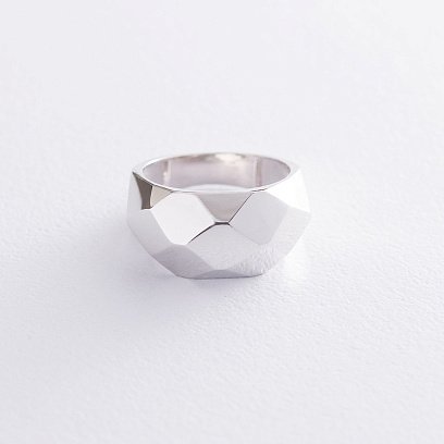 Каблучка "Досконалість" в білому золоті к06537