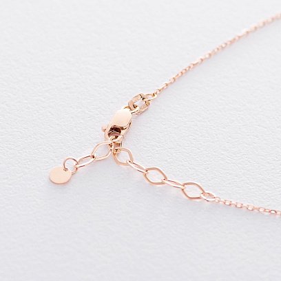 Золоте кольє "Трикутники" кол01455 №2