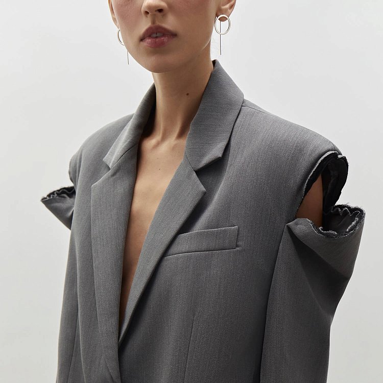 Серебряные серьги "Геометрия" 122552 от ювелирного магазина Оникс - 7