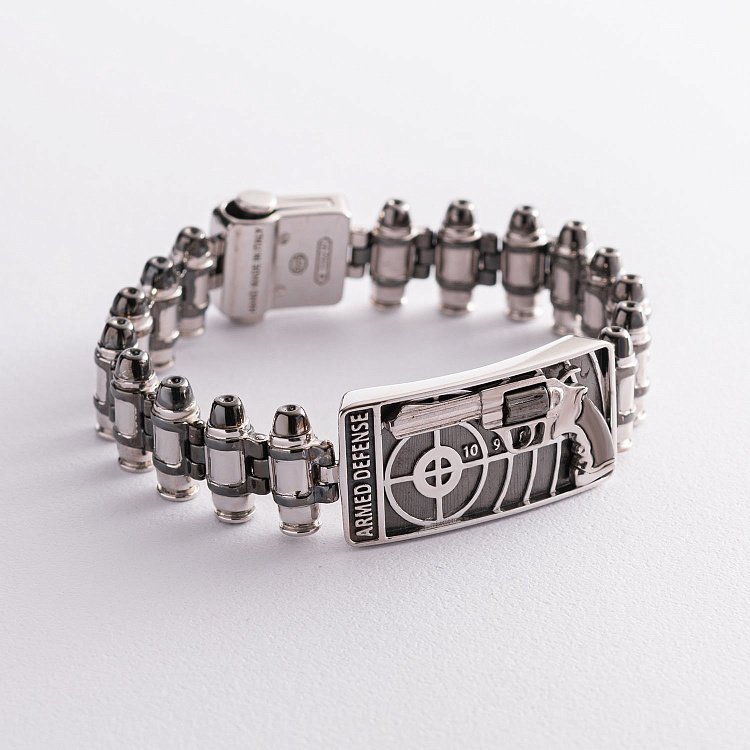 Чоловічий браслет "Мінне поле" Zancan EXB831 від ювелірного магазину Онікс