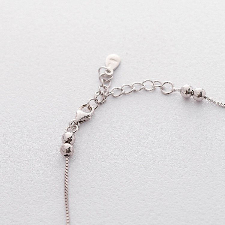 Серебряный браслет на ногу 141352 от ювелирного магазина Оникс - 1