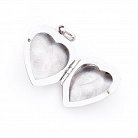 Срібний кулон для фотографії "Сердечко" 132829 от ювелирного магазина Оникс - 2