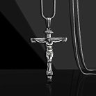 Срібний хрест "Розп'яття Ісуса Христа" 133167 от ювелирного магазина Оникс - 1
