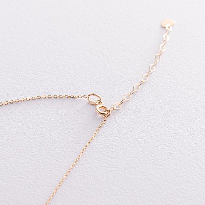 Колье "Клевер" в желтом золоте кол01905 №4