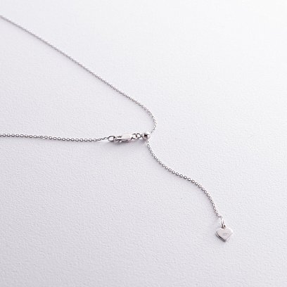 Кольє "Герб України - Тризуб" у сріблі 4056 №12