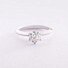 Помолвочное золотое кольцо с бриллиантом 228331121 от ювелирного магазина Оникс - 5