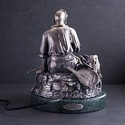 Серебряная фигура ручной работы "Козак" сер00071к от ювелирного магазина Оникс - 3