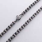 Мужская серебряная цепочка 181184 от ювелирного магазина Оникс - 5