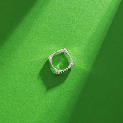 Серебряное кольцо "Giselle" 112813 №6