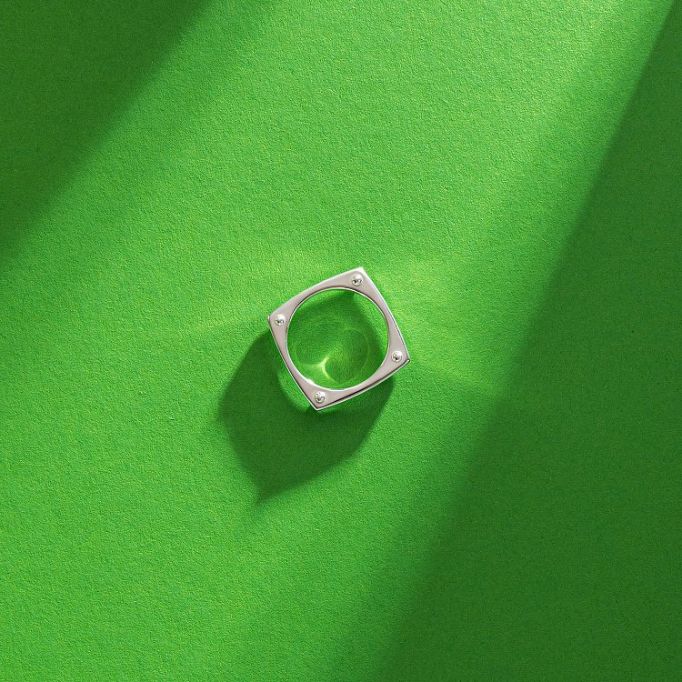 Серебряное кольцо "Giselle" 112813 от ювелирного магазина Оникс - 5