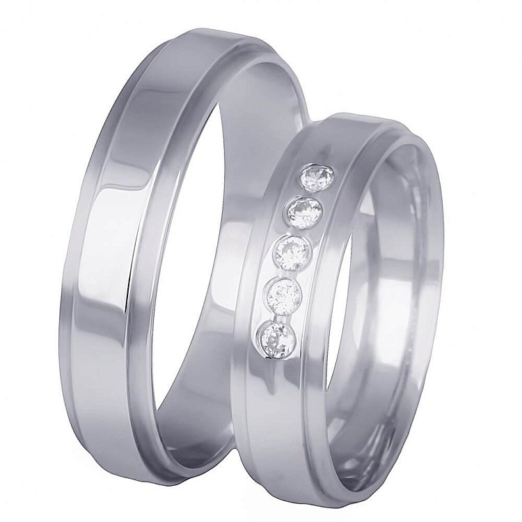 Обручка (фіаніти) обр000340 від ювелірного магазину Онікс