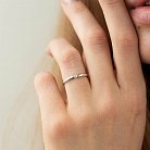 Золотое кольцо с бриллиантом к1013 от ювелирного магазина Оникс - 2