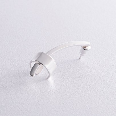 Срібна каффа "Дотик" (на ліве вушко) 122913л №10