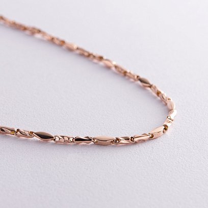 Колье - цепочка в красном золоте кол02375