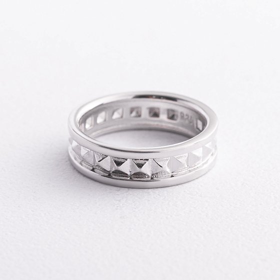 Серебряное кольцо "Gina" 112856 №4