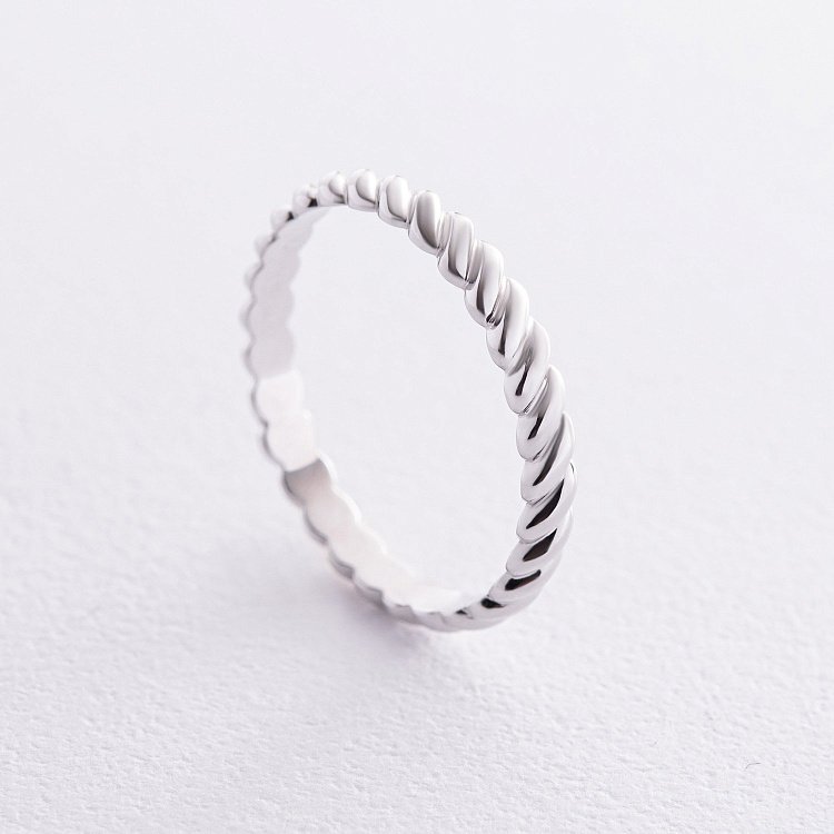 Каблучка "Margaret" у білому золоті к07518 від ювелірного магазину Онікс - 2