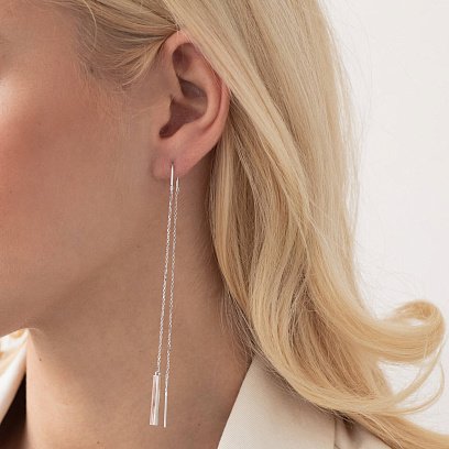 Золоті сережки - протяжки 580087вd №2