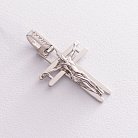 Срібний хрест "Розп'яття" Кр1500р от ювелирного магазина Оникс