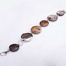 Браслет з агатом, тигровим оком і кварцом димчастим BRDR082 от ювелирного магазина Оникс - 3