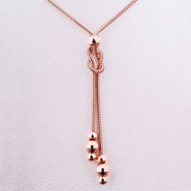 Колье с шариками ц00124 от ювелирного магазина Оникс - 1