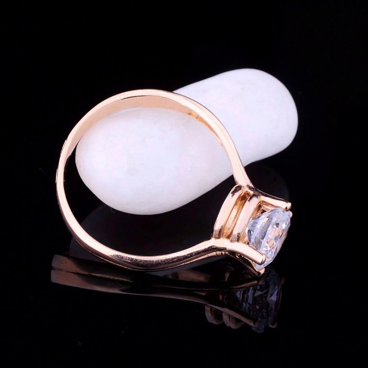 Каблучка (фіаніт) к01895 від ювелірного магазину Онікс - 4