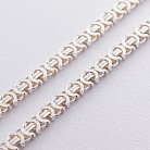 ﻿Срібний ланцюжок (плетіння Євро) б011683 от ювелирного магазина Оникс - 1