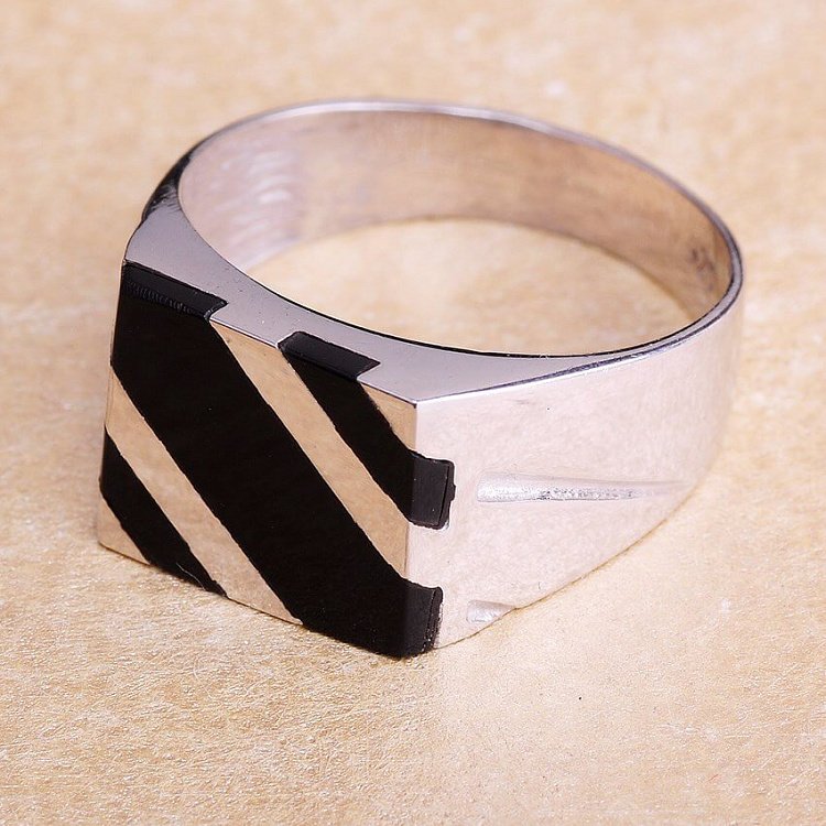 Серебряная печатка 11843 от ювелирного магазина Оникс - 4