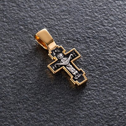 Православний хрест "Розп'яття Христове. Покров Святої Богородиці" 132899 №5