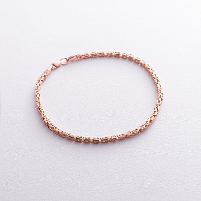 Мужской золотой браслет б05299