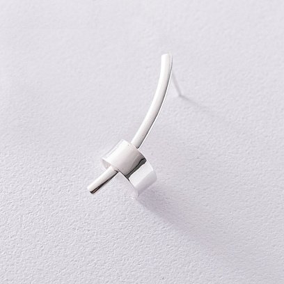 Серебряная каффа "Прикосновение" (на правое ушко) 122913 №3