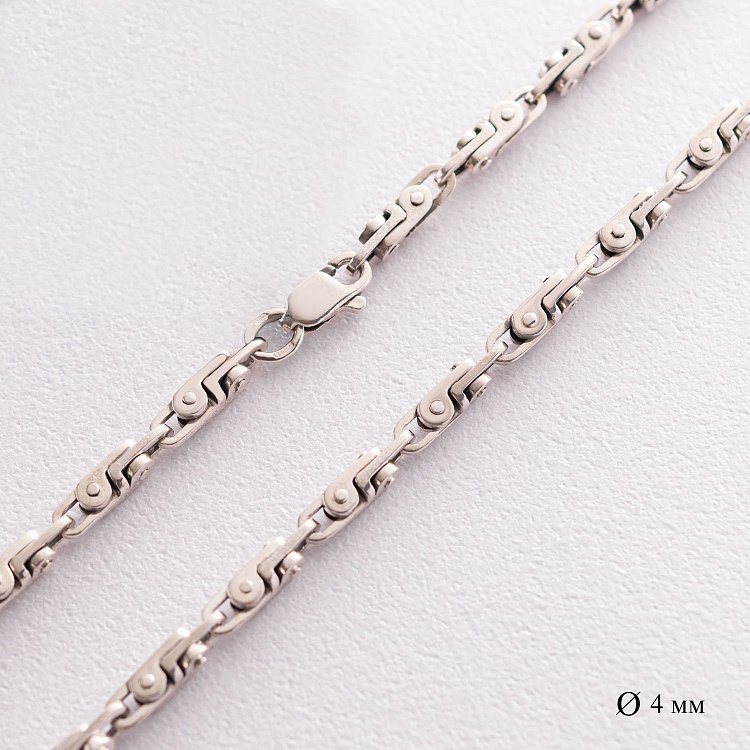 Чоловічий срібний ланцюжок Ц0042чd від ювелірного магазину Онікс