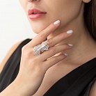 Золотое кольцо с бриллиантами кит1153 от ювелирного магазина Оникс - 1