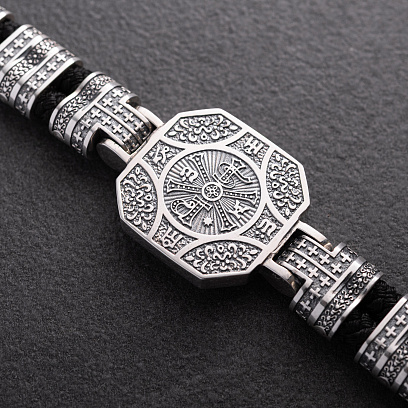 Серебряный браслет "Архангел Михаил" 1911 №3