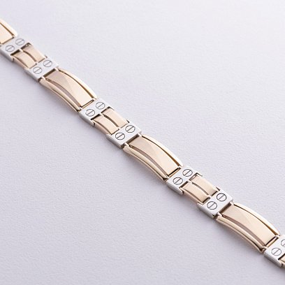 Мужской золотой браслет б05423 №3