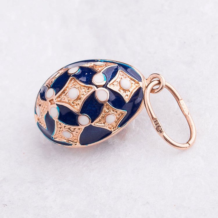 Підвіска "Великоднє яйце" (емаль) п00201с від ювелірного магазину Онікс - 5