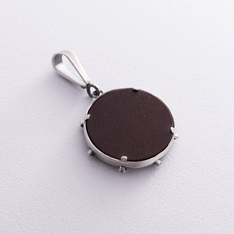 Серебряный кулон "Оберег Руевит" с деревом 153 от ювелирного магазина Оникс - 8