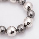 Срібний браслет з кульками 14162 от ювелирного магазина Оникс - 3