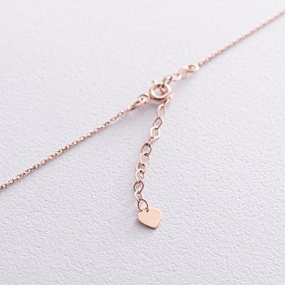 Кольє "Великий кругообіг" в червоному золоті кол01851 №3