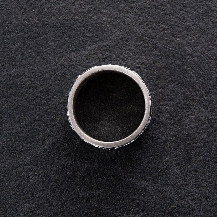 Срібна каблучка "Японська хвиля" 7026 від ювелірного магазину Онікс - 13