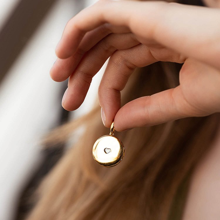 Срібний кулон "Never forget me" для фотографії 133042 від ювелірного магазину Онікс - 2