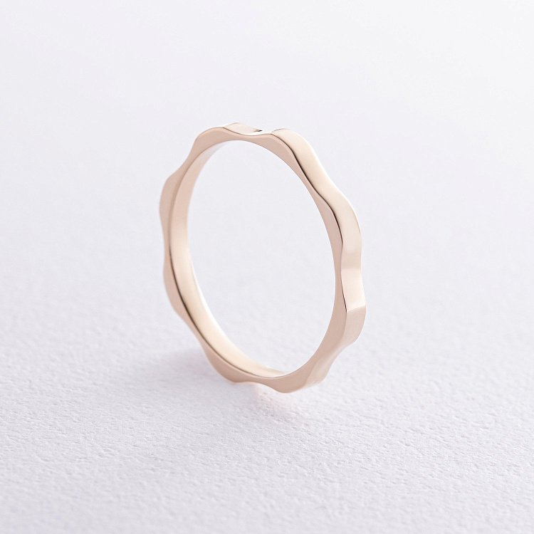 Каблучка "Холлі" у жовтому золоті к07514 від ювелірного магазину Онікс