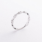 Кольцо "Helen" в белом золоте mini к08431 от ювелирного магазина Оникс - 1