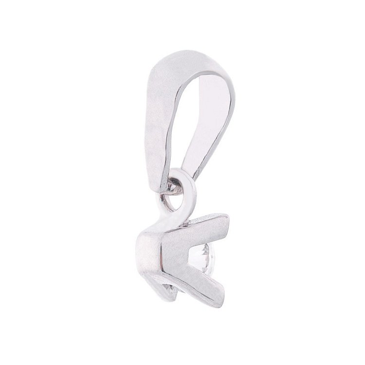 Золотий кулон з фіанітом п03129 від ювелірного магазину Онікс - 2