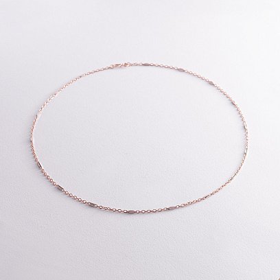 Колье - цепочка в красном золоте ц00455 №5