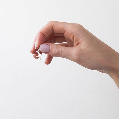 Золотой кулон "Ласточка" п03009 №2