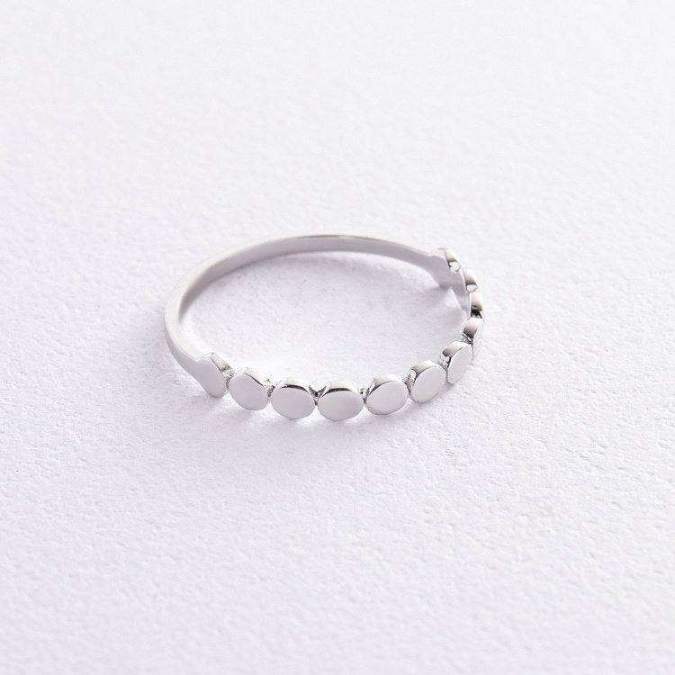 Каблучка "Клер" у білому золоті к07483 від ювелірного магазину Онікс - 2