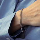 Браслет "Шарики" в белом золоте б05758 от ювелирного магазина Оникс - 10